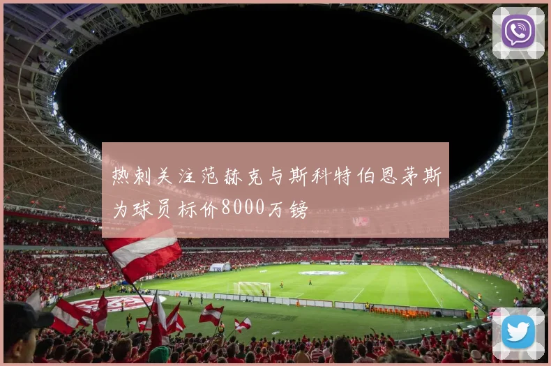 热刺关注范赫克与斯科特伯恩茅斯为球员标价8000万镑